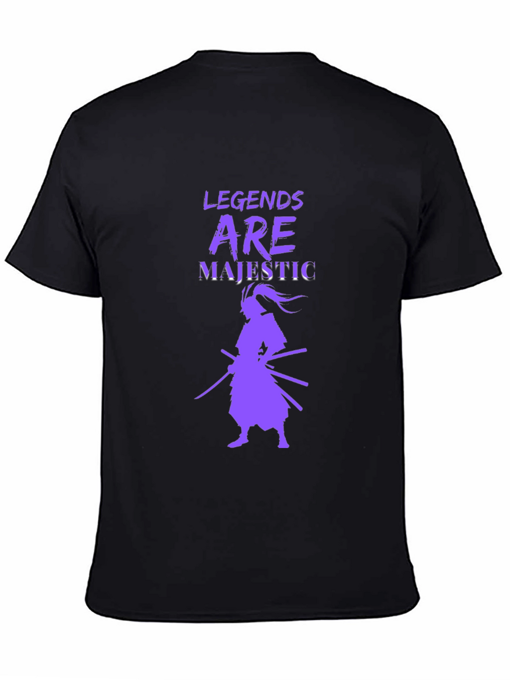 Legends Are Majestic Samurai Graphic T-Shirt