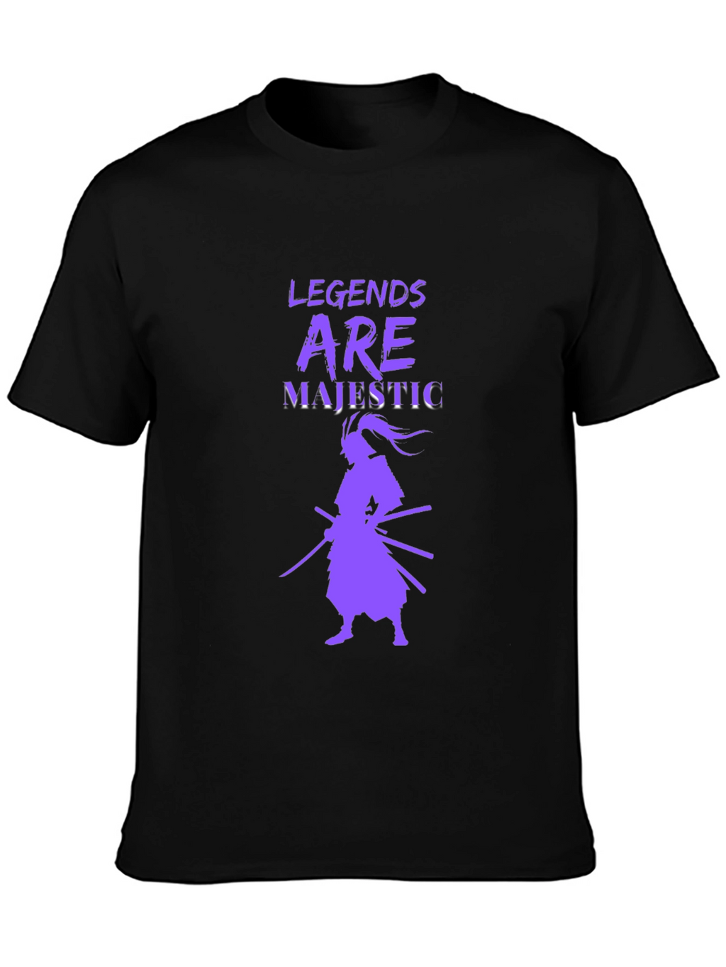 Legends Are Majestic Samurai Graphic T-Shirt