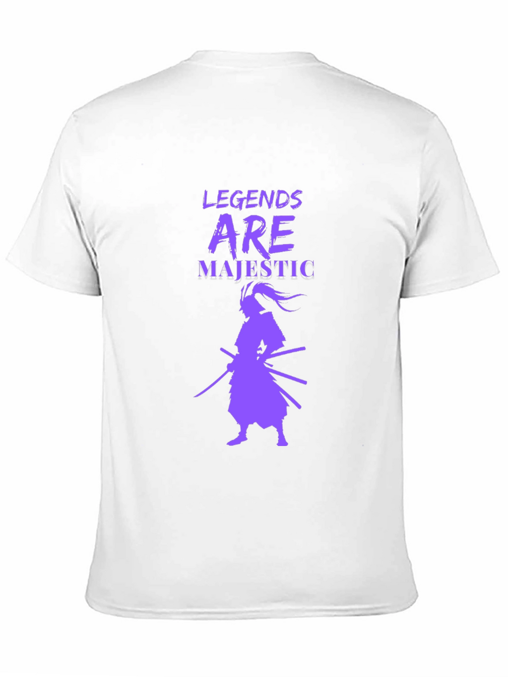 Legends Are Majestic Samurai Graphic T-Shirt