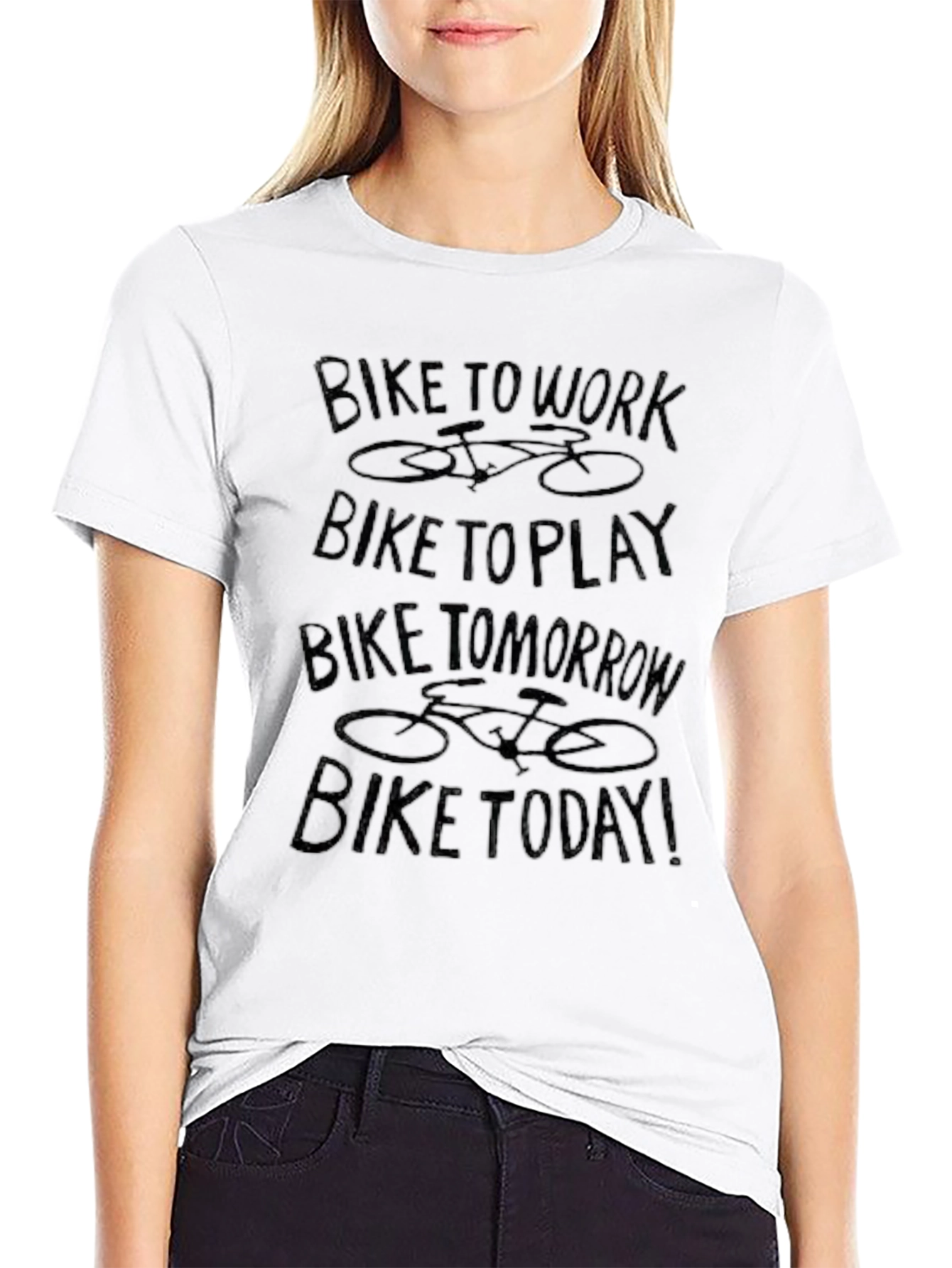 Bike To Work Graphic T-Shirt