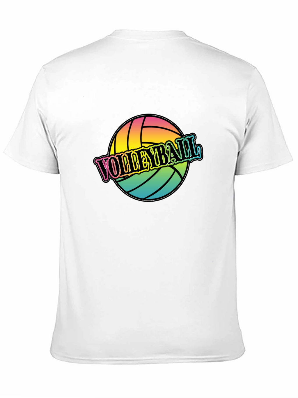 Volleyball Graphic T-Shirt - Trendy Sportswear