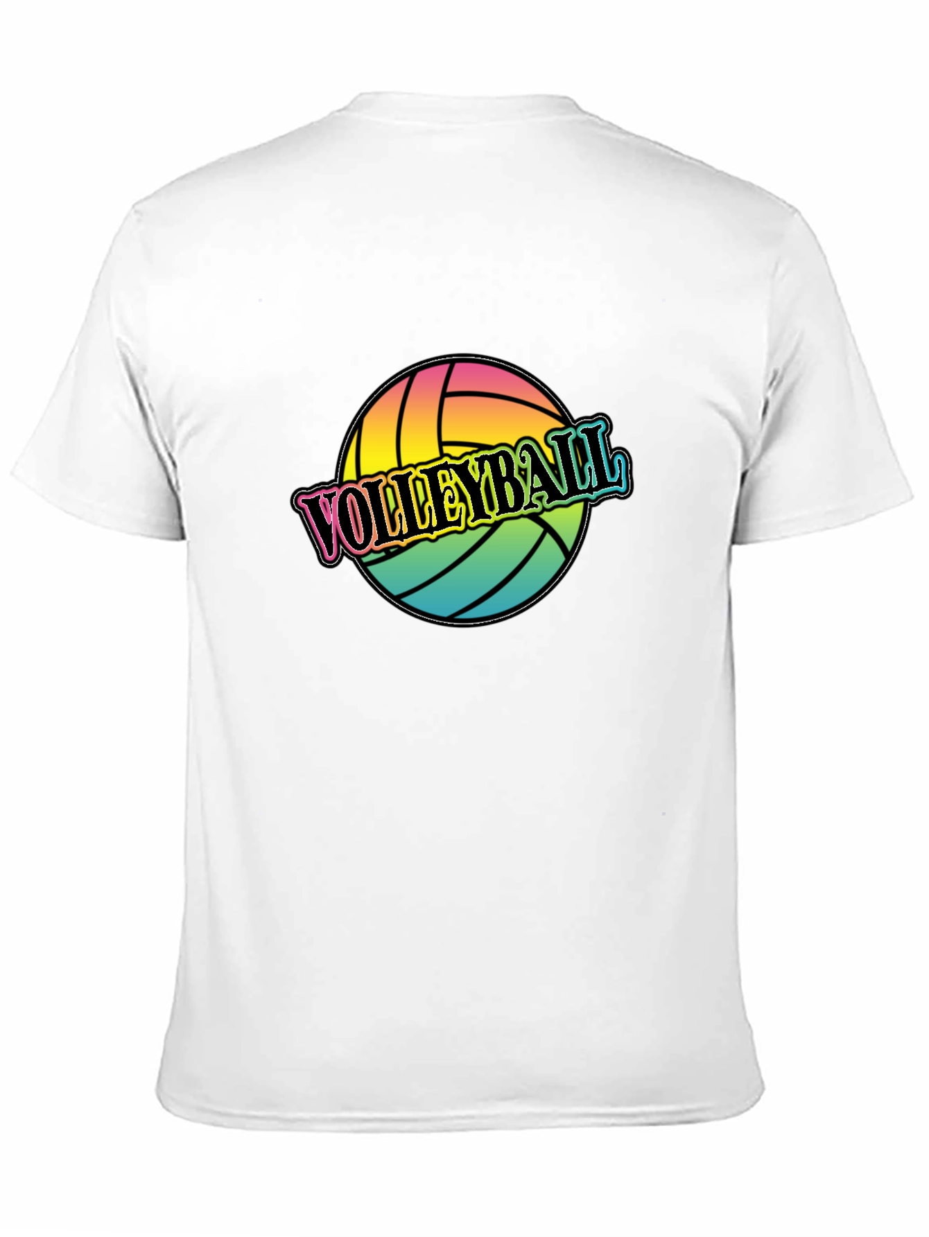 Volleyball Graphic T-Shirt - Trendy Sportswear