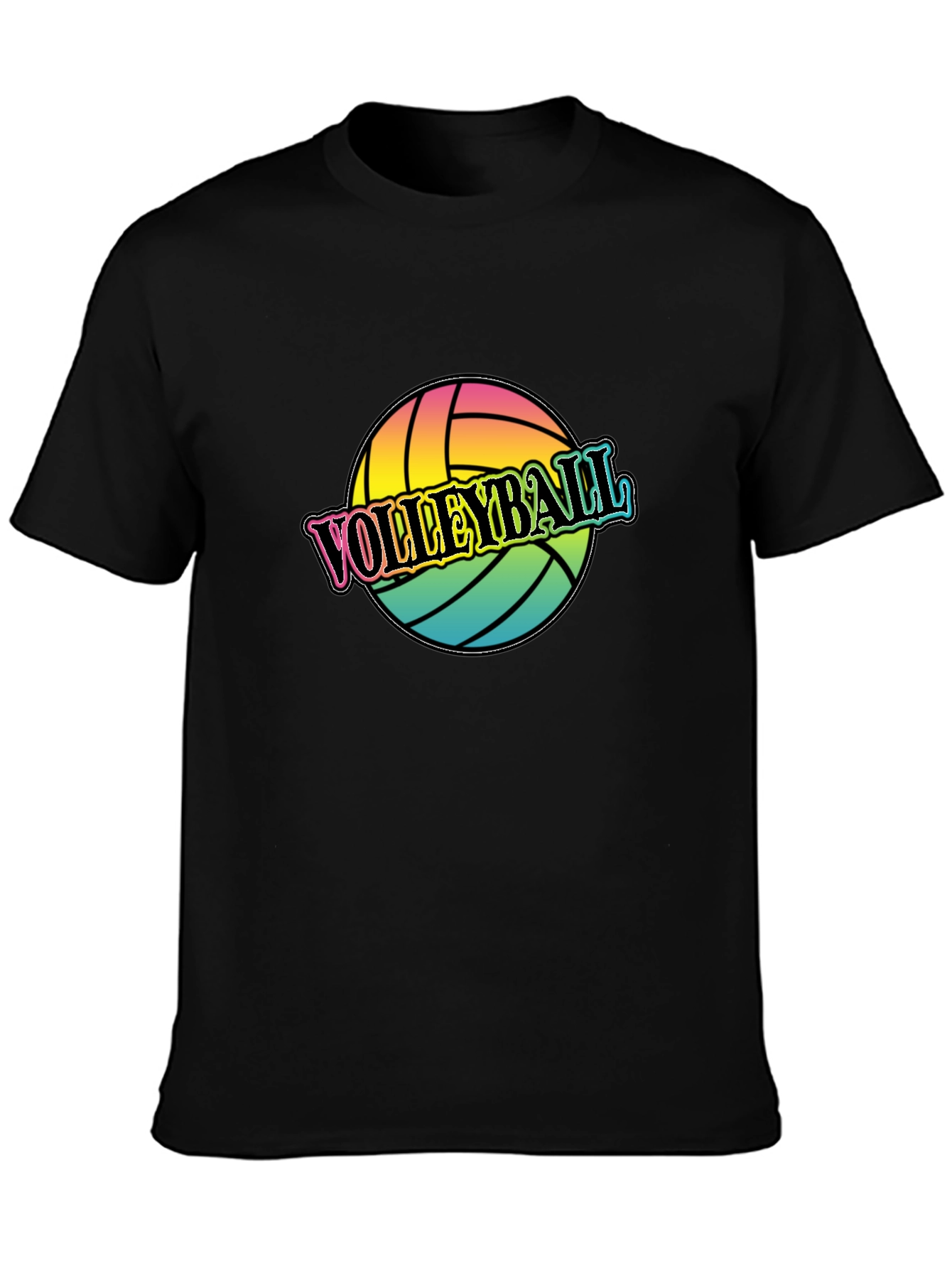 Volleyball Graphic T-Shirt - Trendy Sportswear