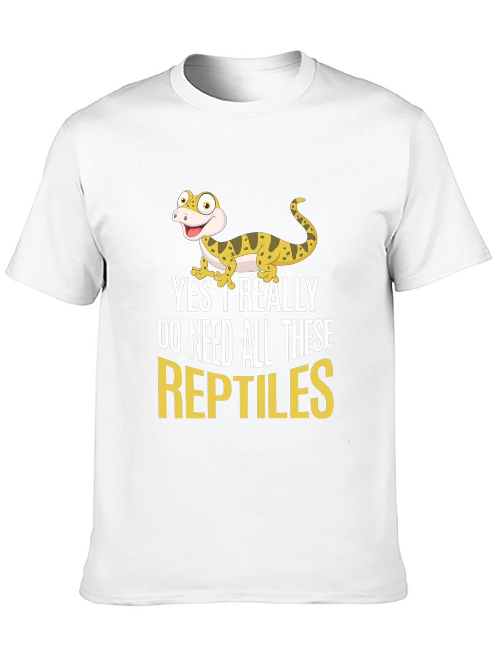 Reptile Lover T-Shirt - Gecko Graphic Tee