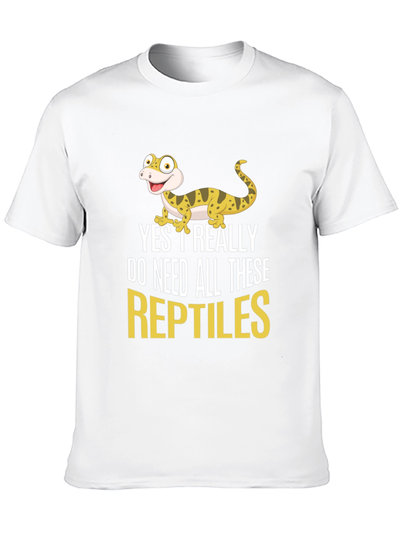Reptile Lover T-Shirt - Gecko Graphic Tee