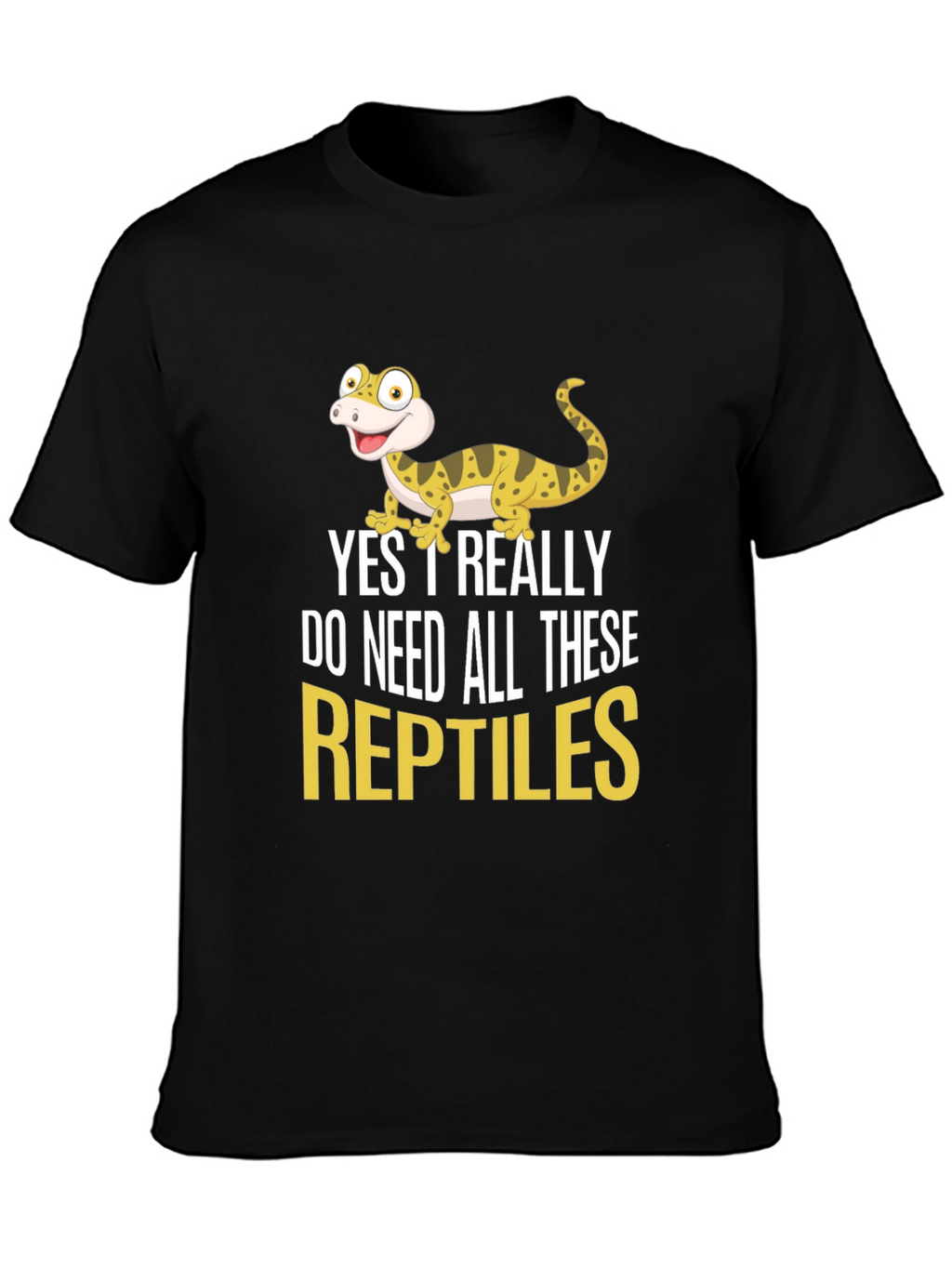 Reptile Lover T-Shirt - Gecko Graphic Tee