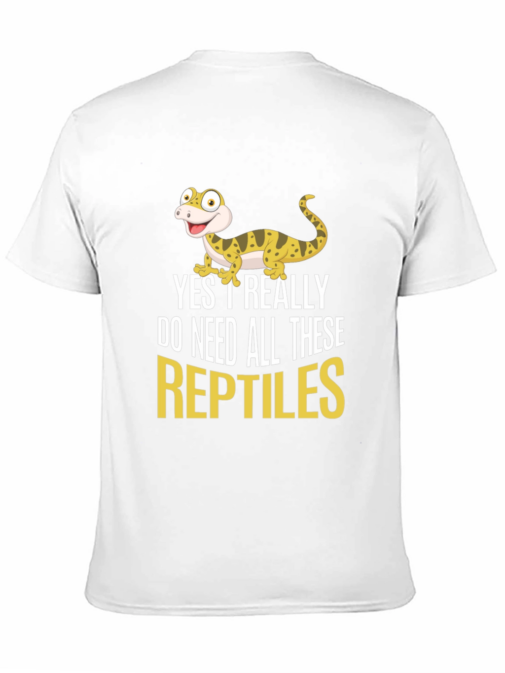 Reptile Lover T-Shirt - Gecko Graphic Tee