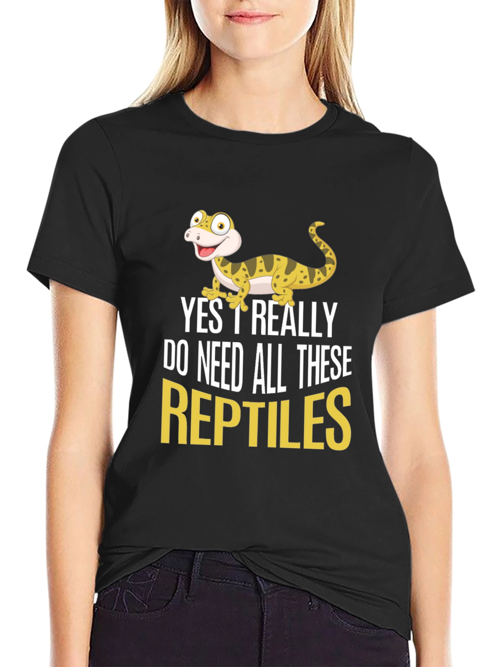 Reptile Lover T-Shirt - Gecko Graphic Tee