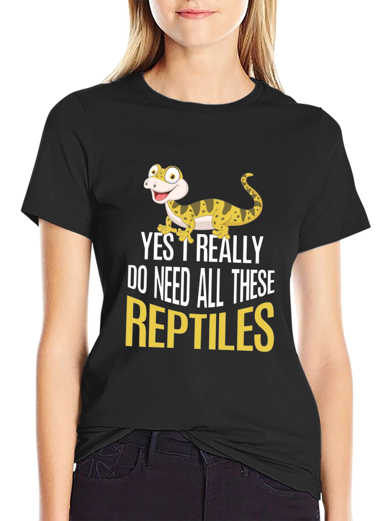 Reptile Lover T-Shirt - Gecko Graphic Tee