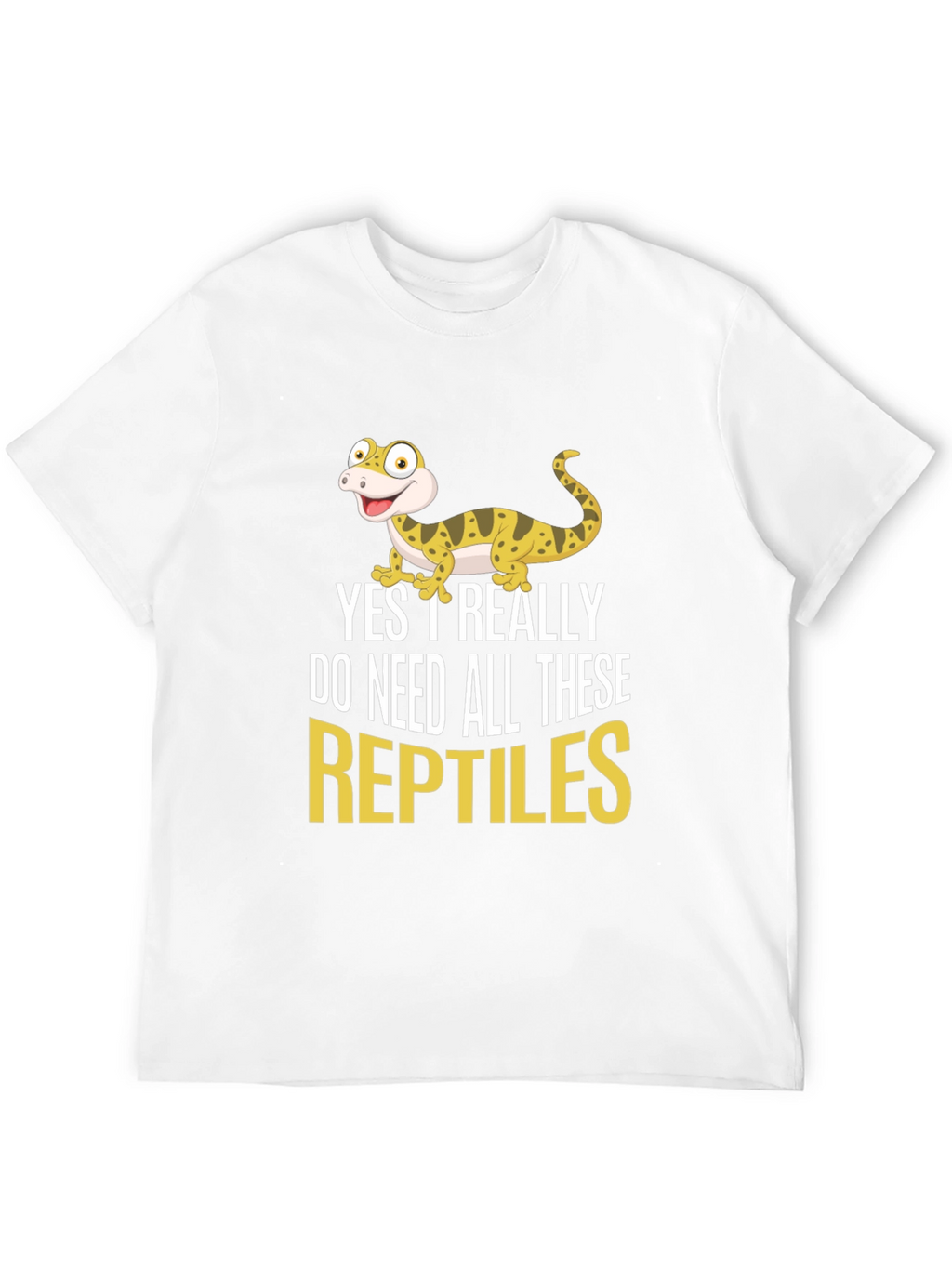 Reptile Lover T-Shirt - Gecko Graphic Tee