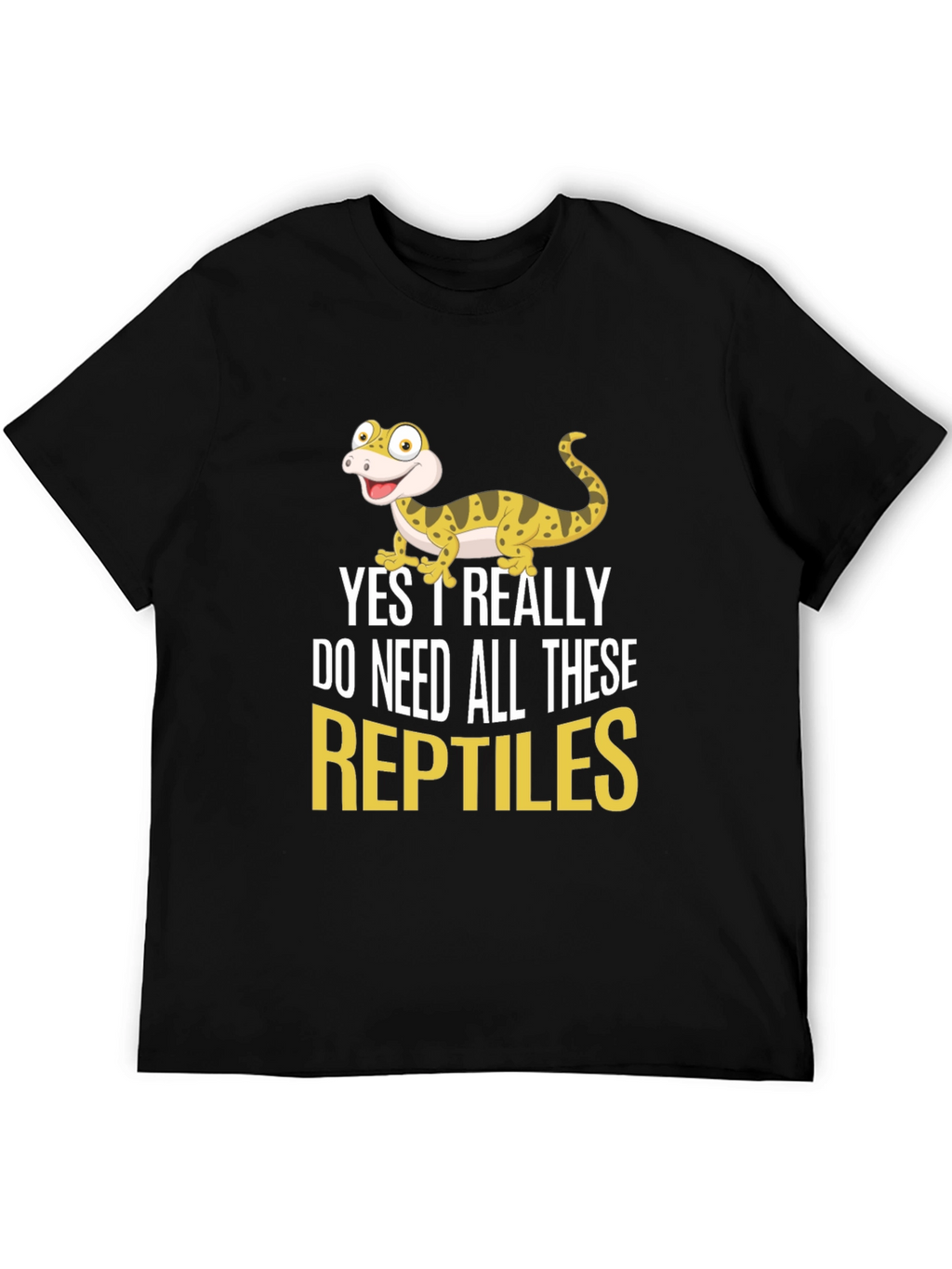 Reptile Lover T-Shirt - Gecko Graphic Tee