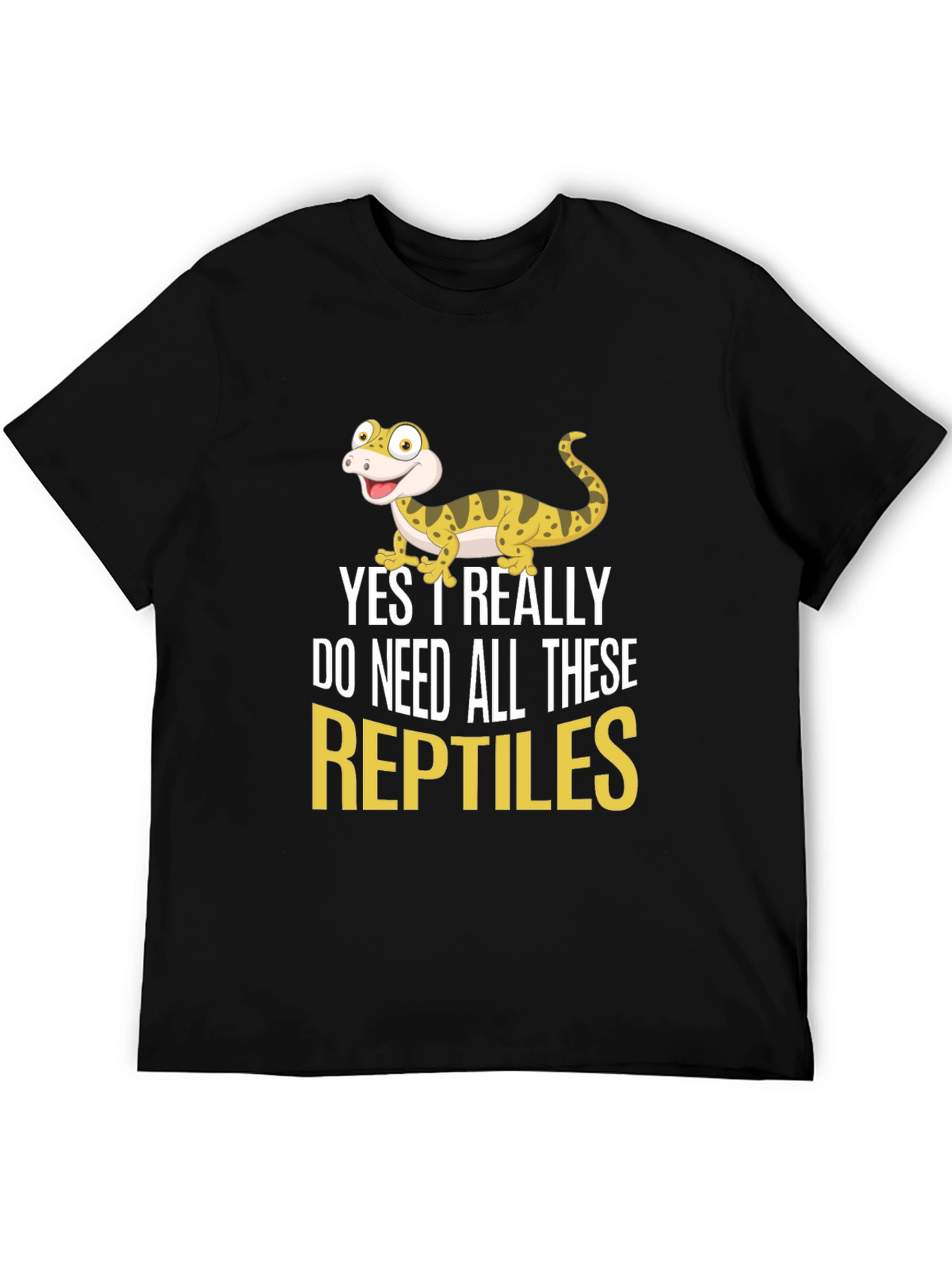 Reptile Lover T-Shirt - Gecko Graphic Tee