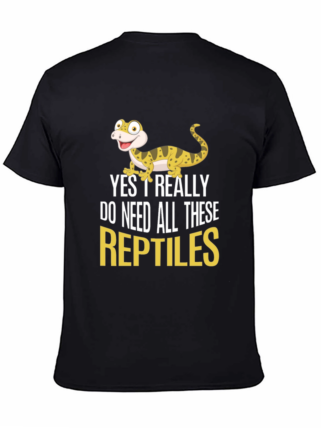 Reptile Lover T-Shirt - Gecko Graphic Tee