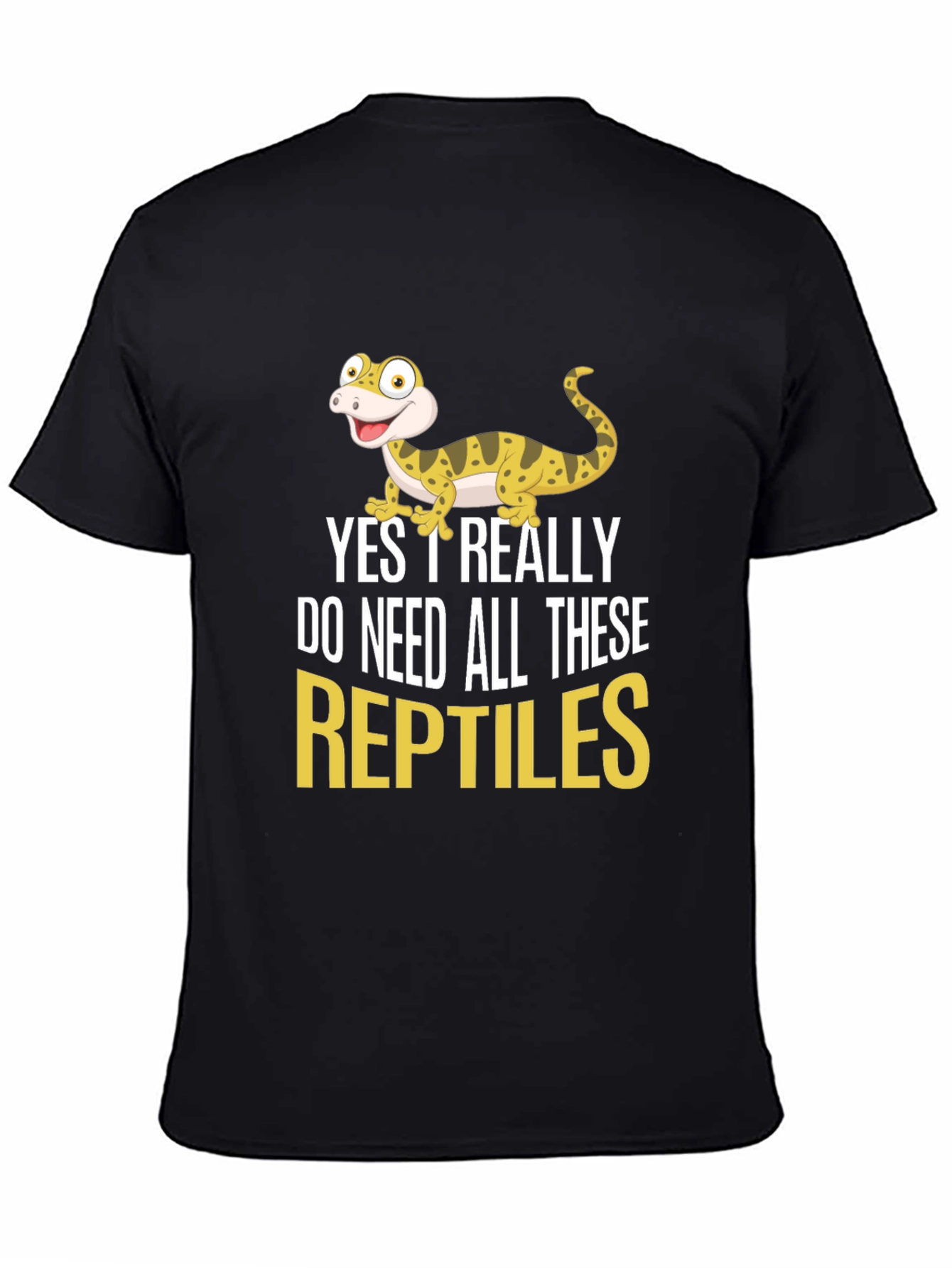 Reptile Lover T-Shirt - Gecko Graphic Tee