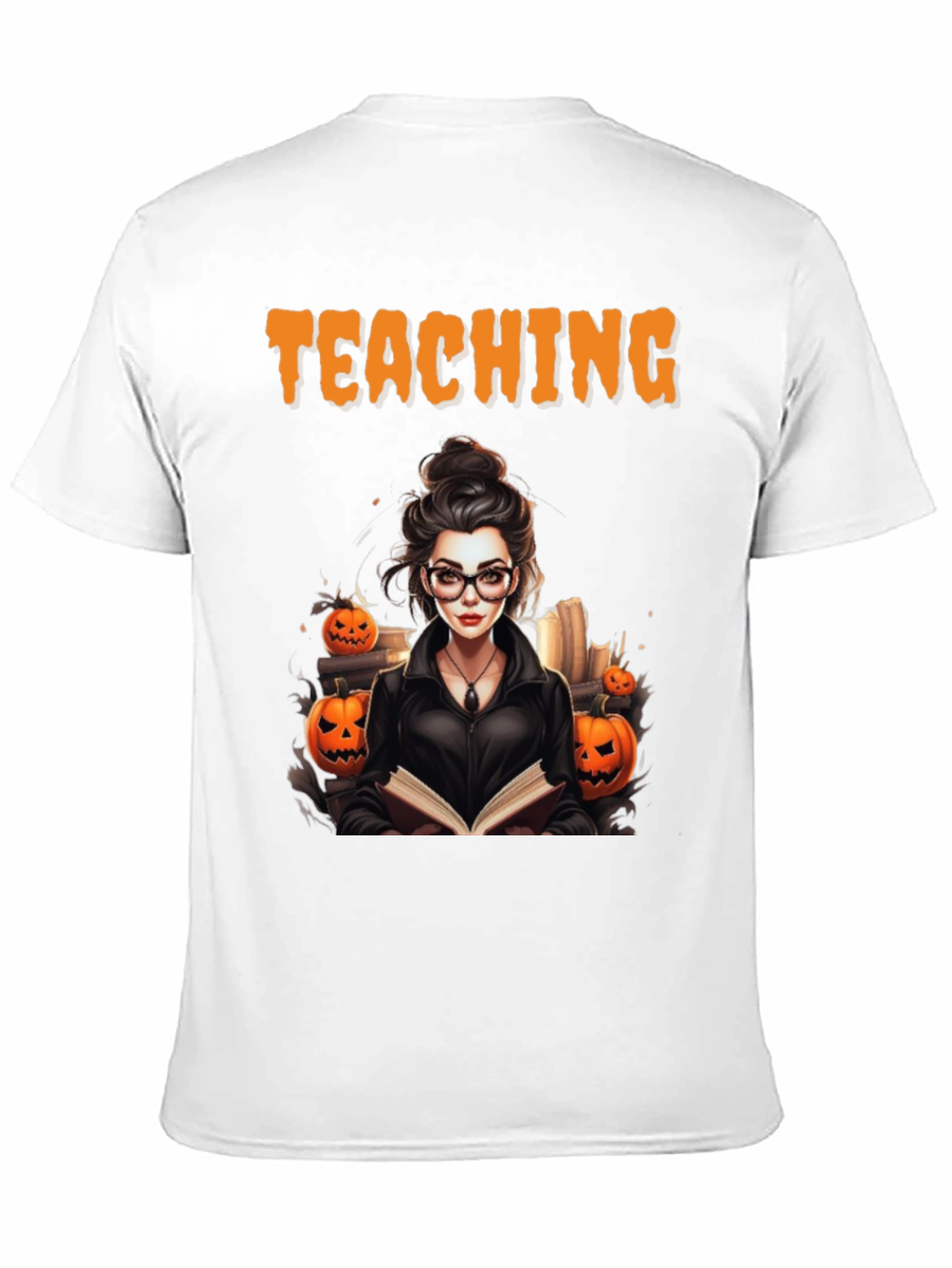 Halloween Teacher T-Shirt - Spooky Teaching Tee