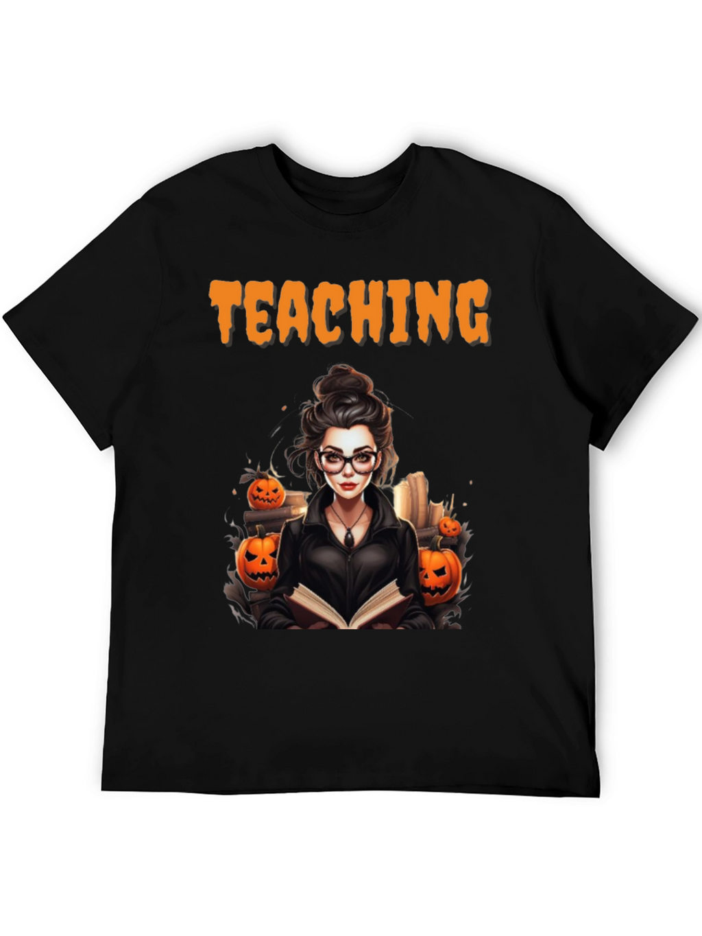 Halloween Teacher T-Shirt - Spooky Teaching Tee