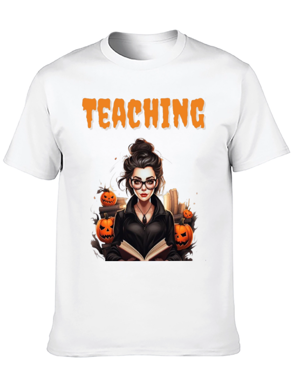 Halloween Teacher T-Shirt - Spooky Teaching Tee