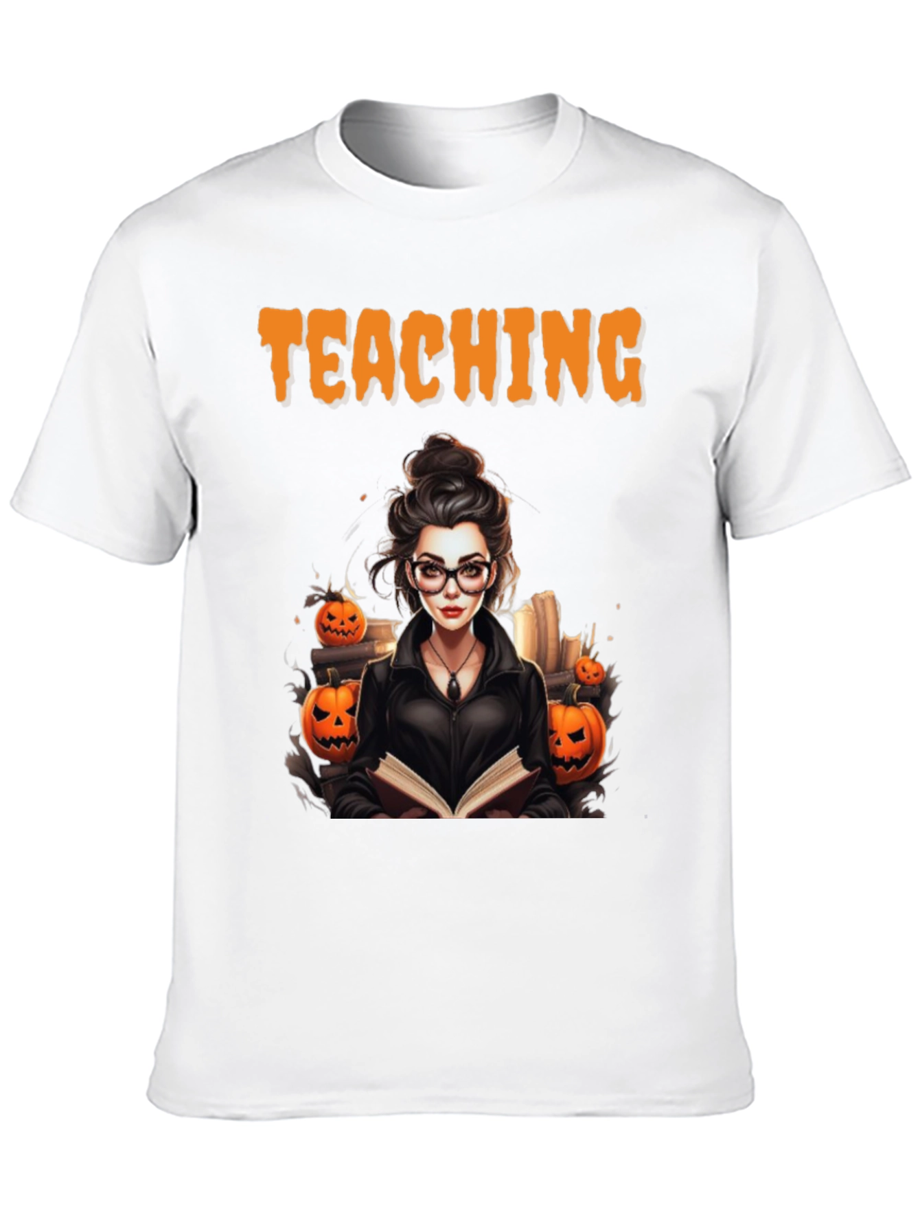 Halloween Teacher T-Shirt - Spooky Teaching Tee
