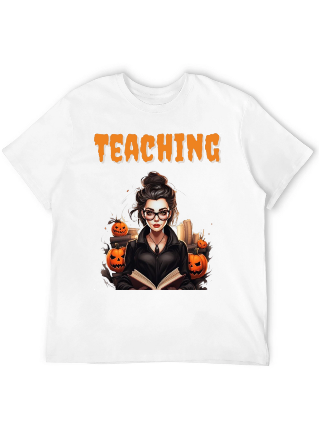 Halloween Teacher T-Shirt - Spooky Teaching Tee