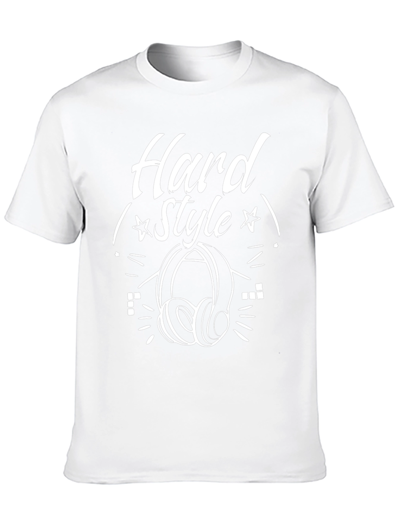 Hardstyle Headphones Graphic Tee - Black