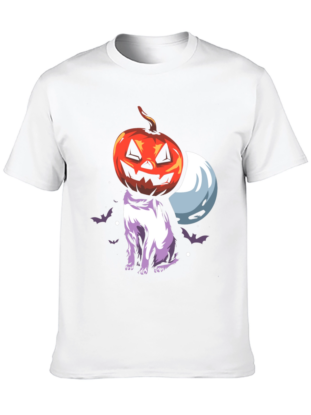 Halloween Pumpkin Cat T-Shirt - Spooky Season Tee