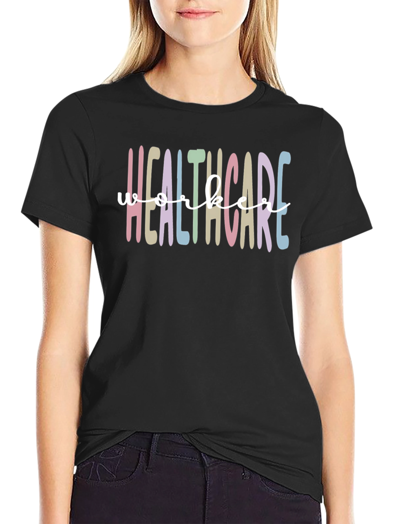 Healthcare Workers Graphic T-Shirt