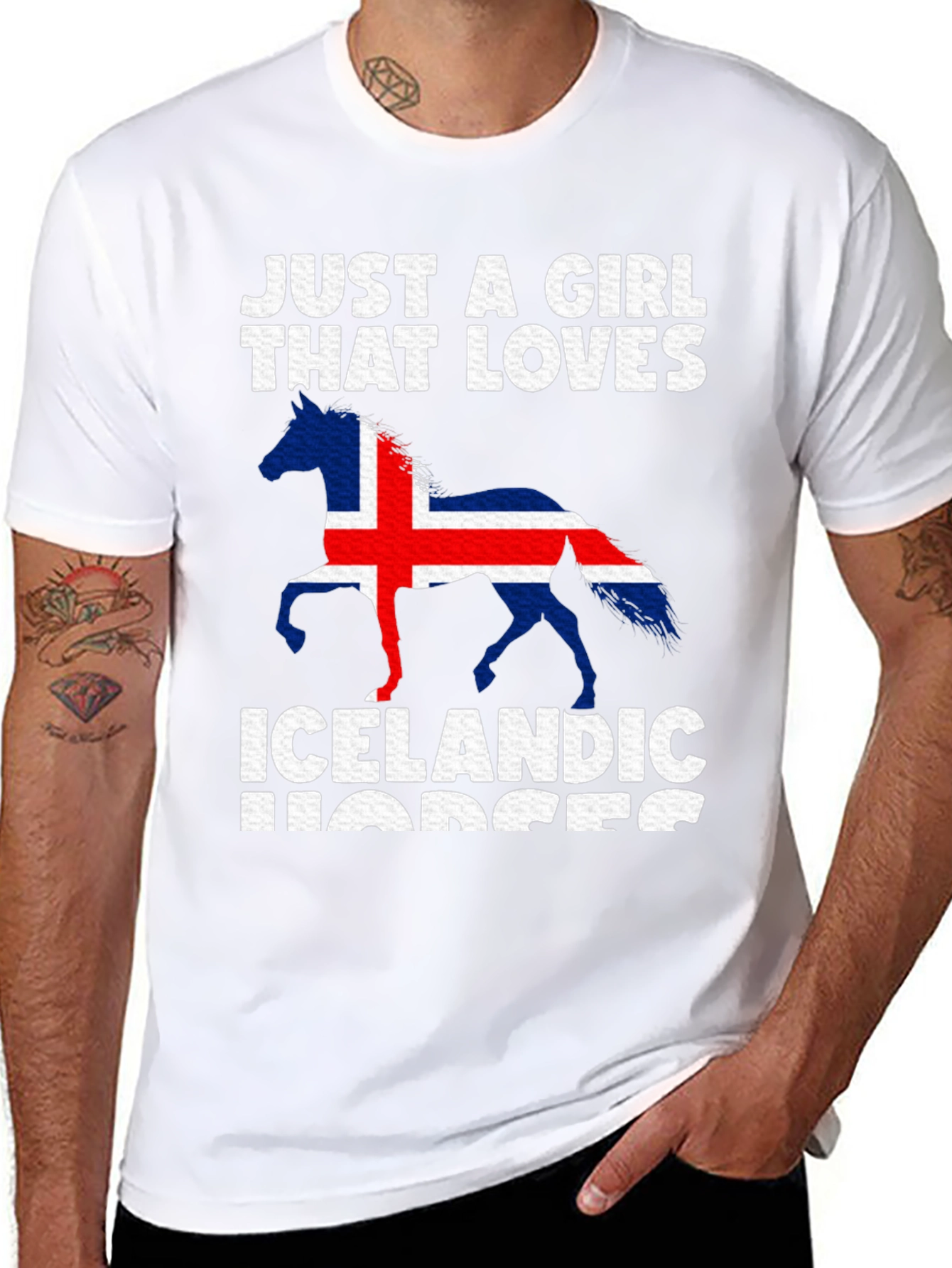 Icelandic Horse Lover T-Shirt