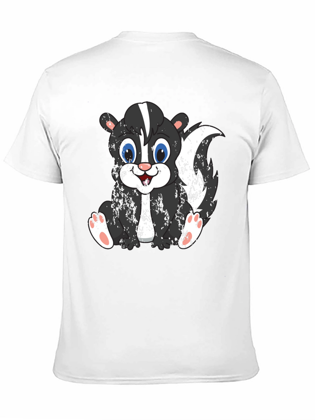 Cute Skunk Graphic Tee - Soft Cotton Blend