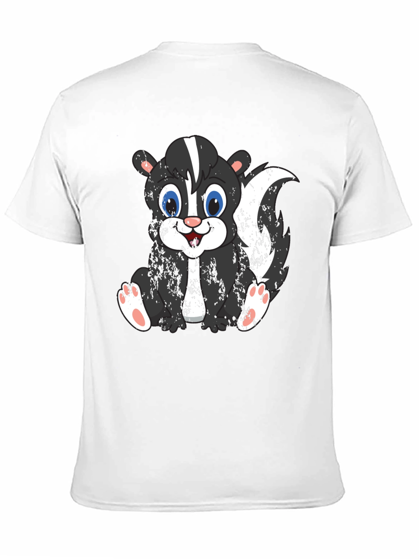 Cute Skunk Graphic Tee - Soft Cotton Blend