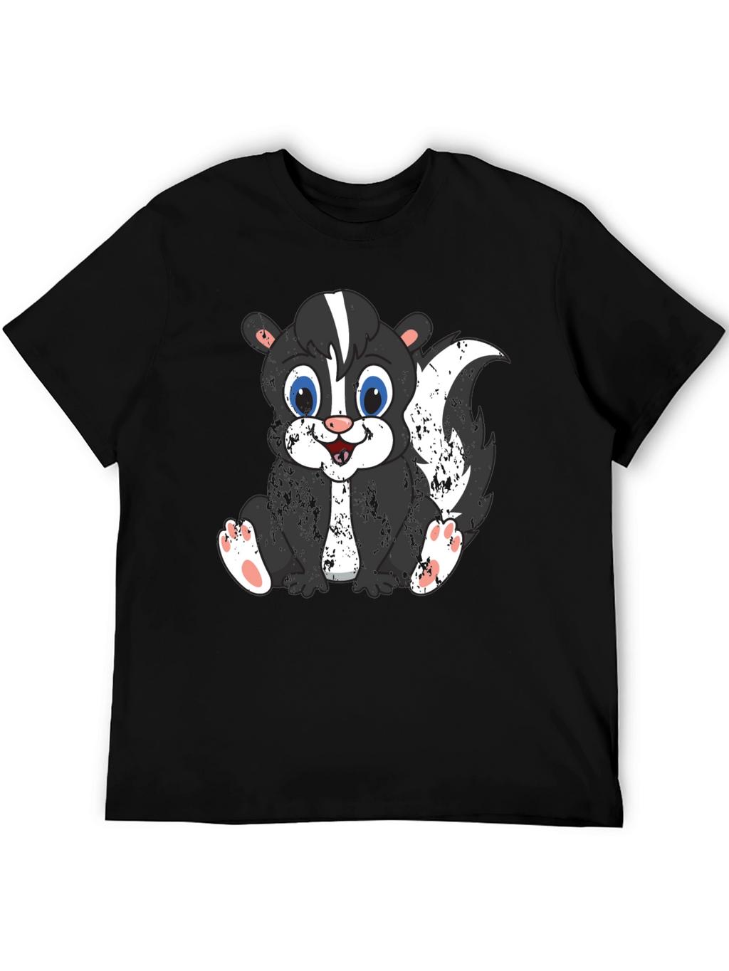 Cute Skunk Graphic Tee - Soft Cotton Blend