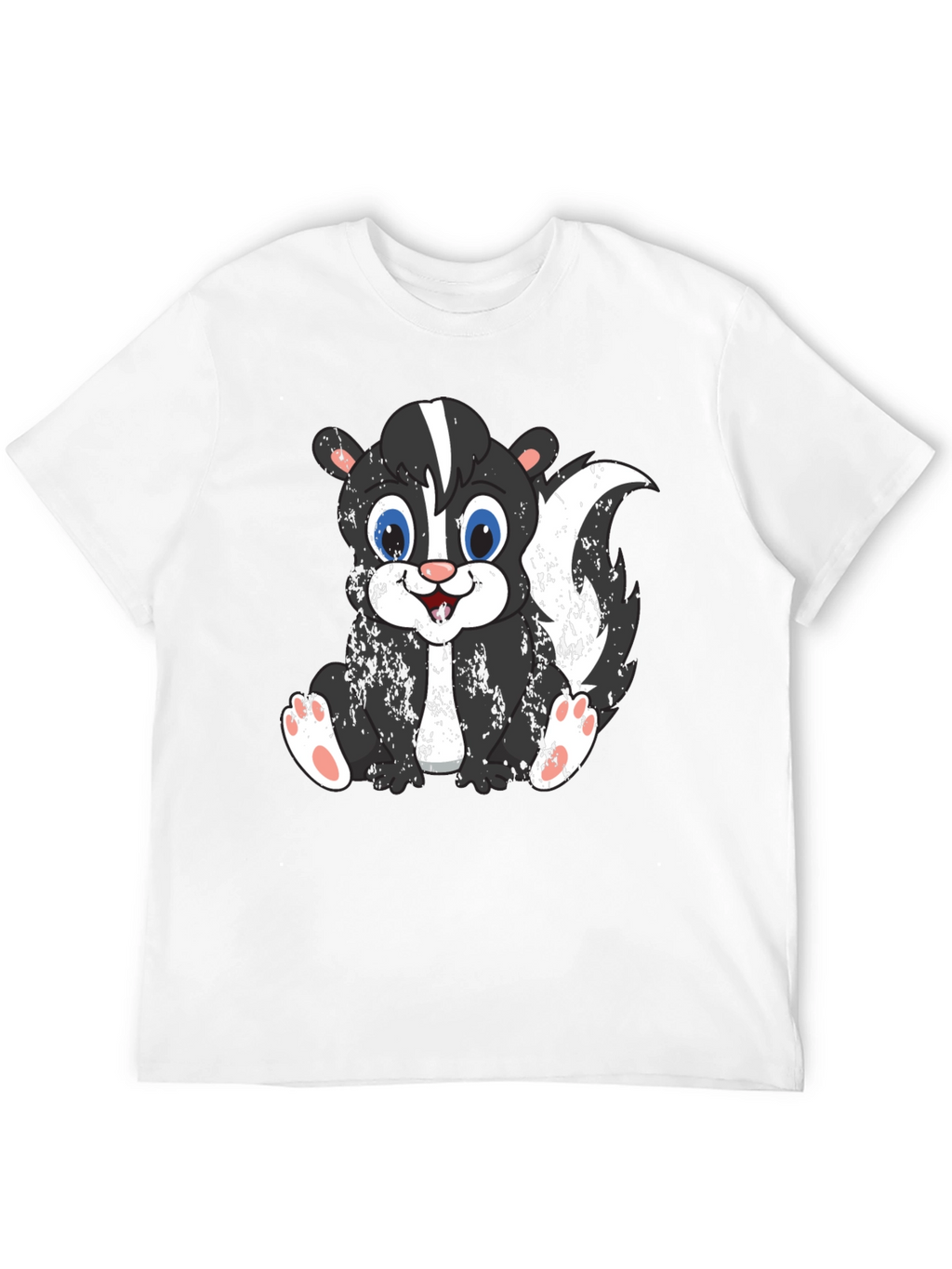 Cute Skunk Graphic Tee - Soft Cotton Blend