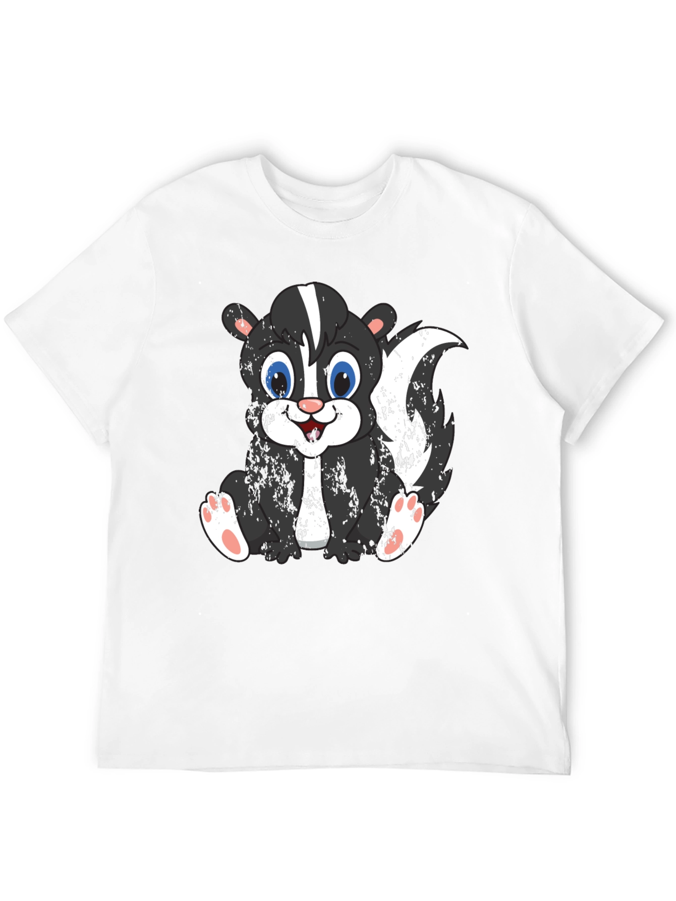 Cute Skunk Graphic Tee - Soft Cotton Blend