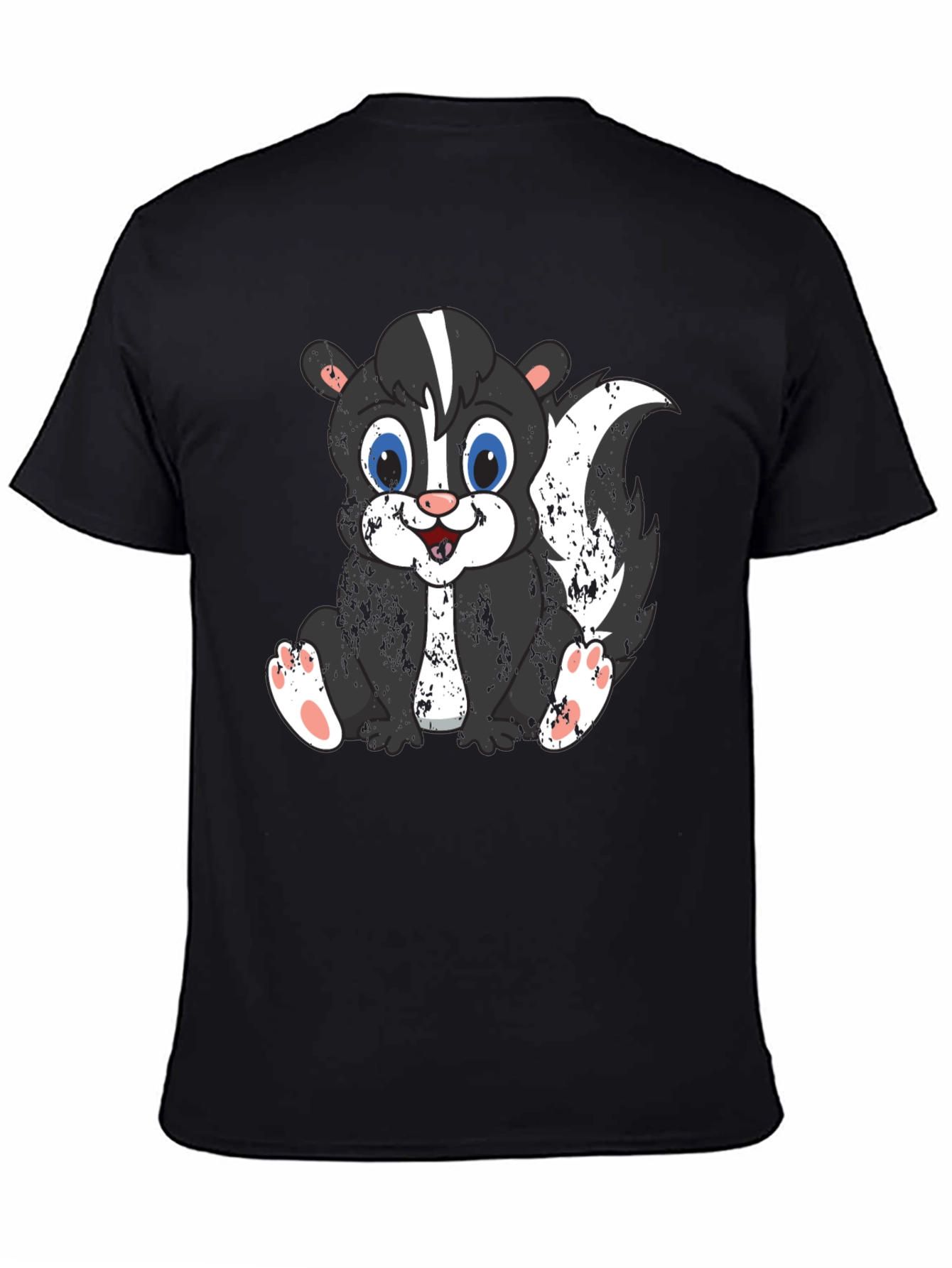Cute Skunk Graphic Tee - Soft Cotton Blend