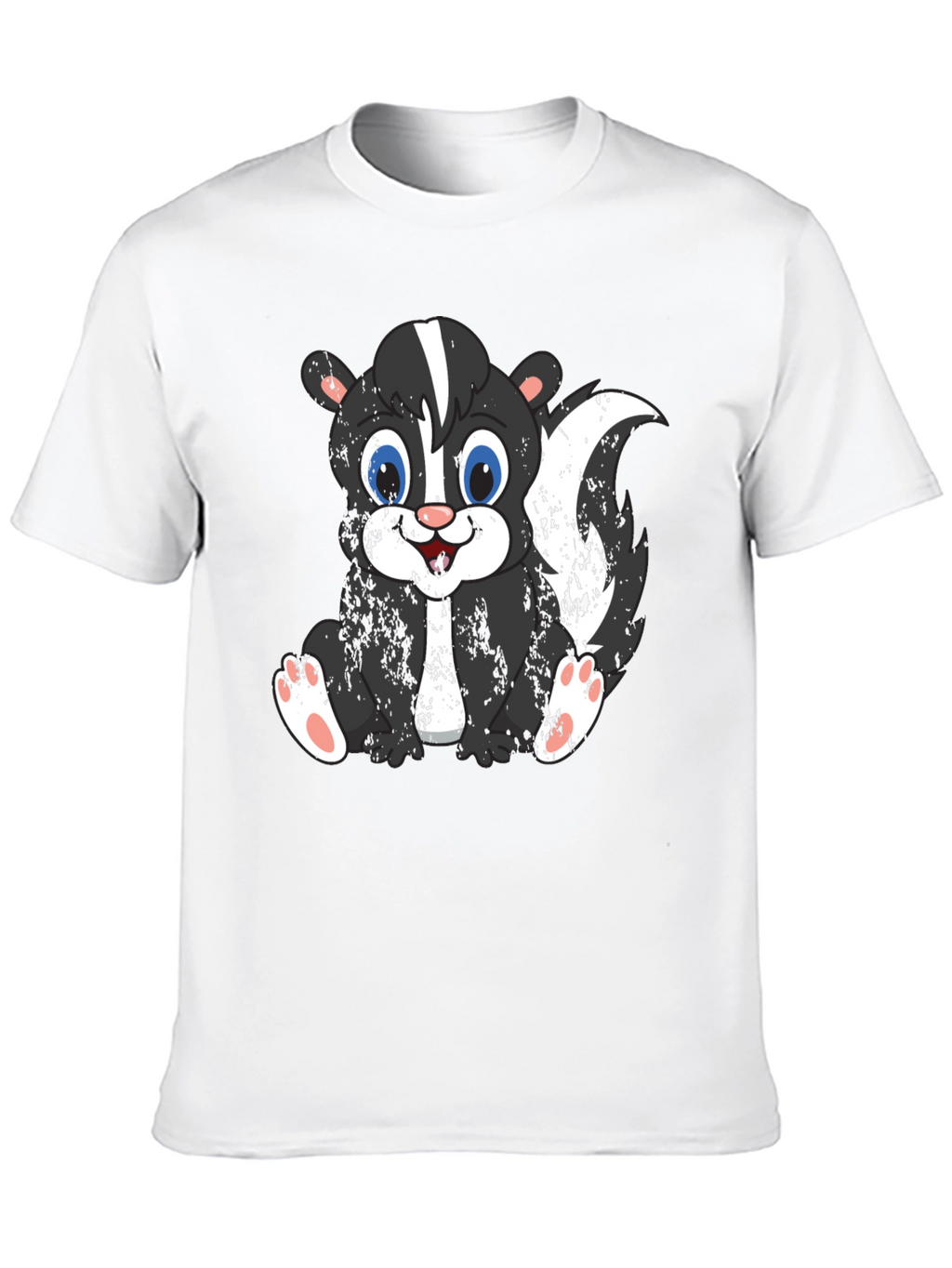 Cute Skunk Graphic Tee - Soft Cotton Blend