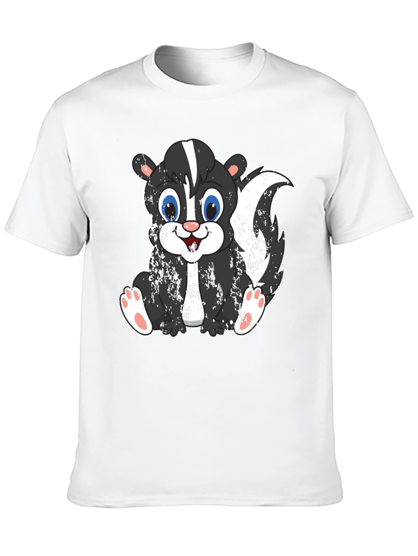 Cute Skunk Graphic Tee - Soft Cotton Blend
