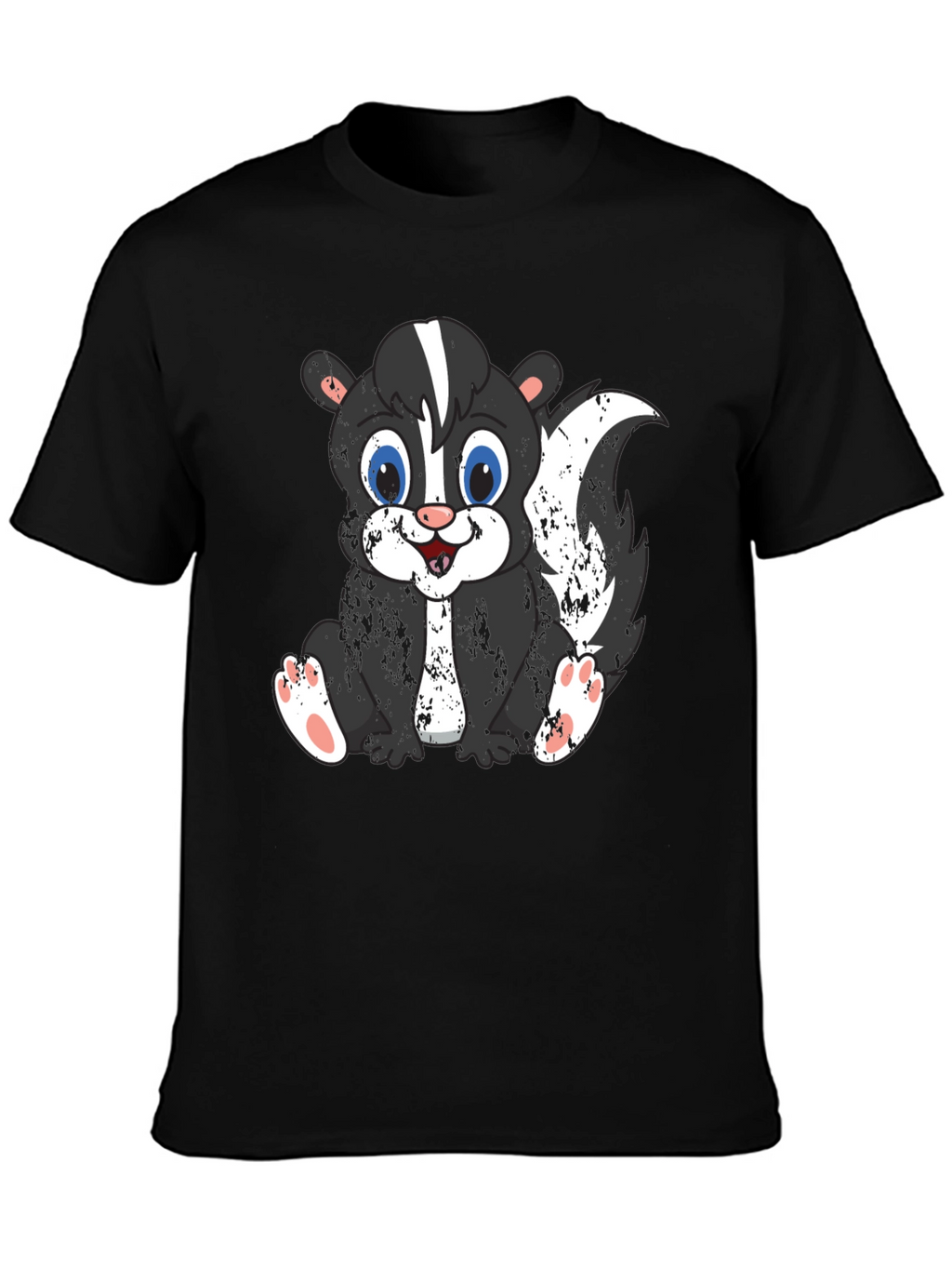 Cute Skunk Graphic Tee - Soft Cotton Blend