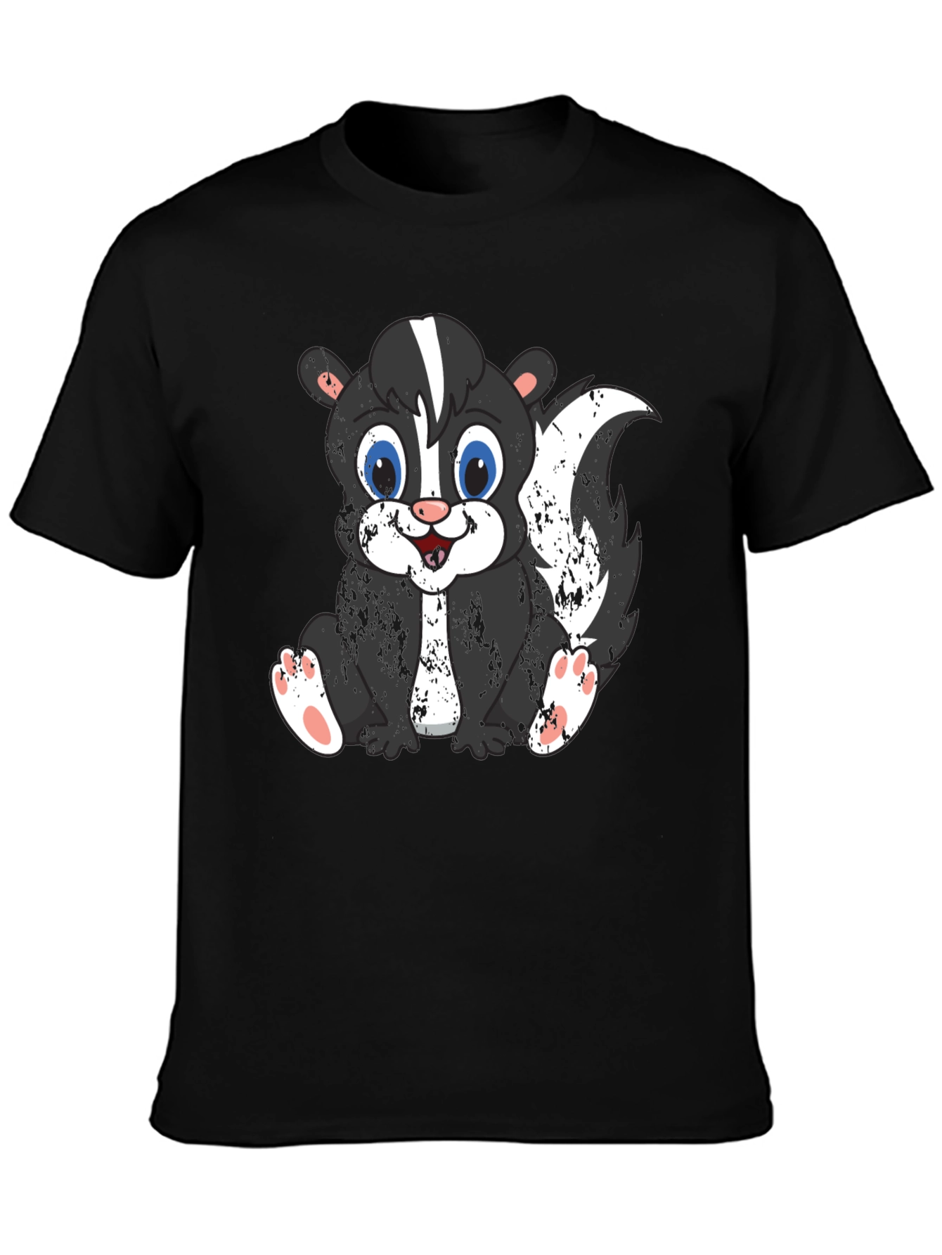 Cute Skunk Graphic Tee - Soft Cotton Blend