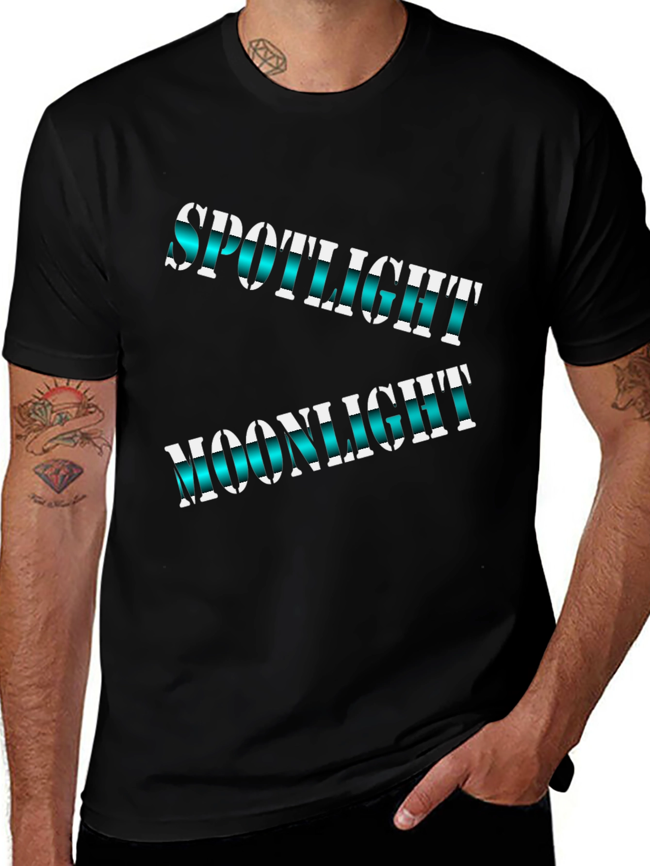 Spotlight Moonlight Graphic Tee