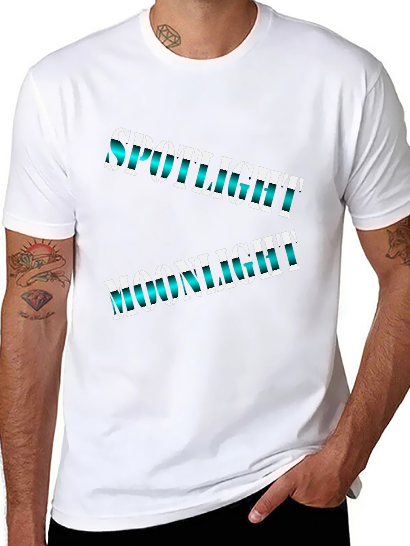Spotlight Moonlight Graphic Tee