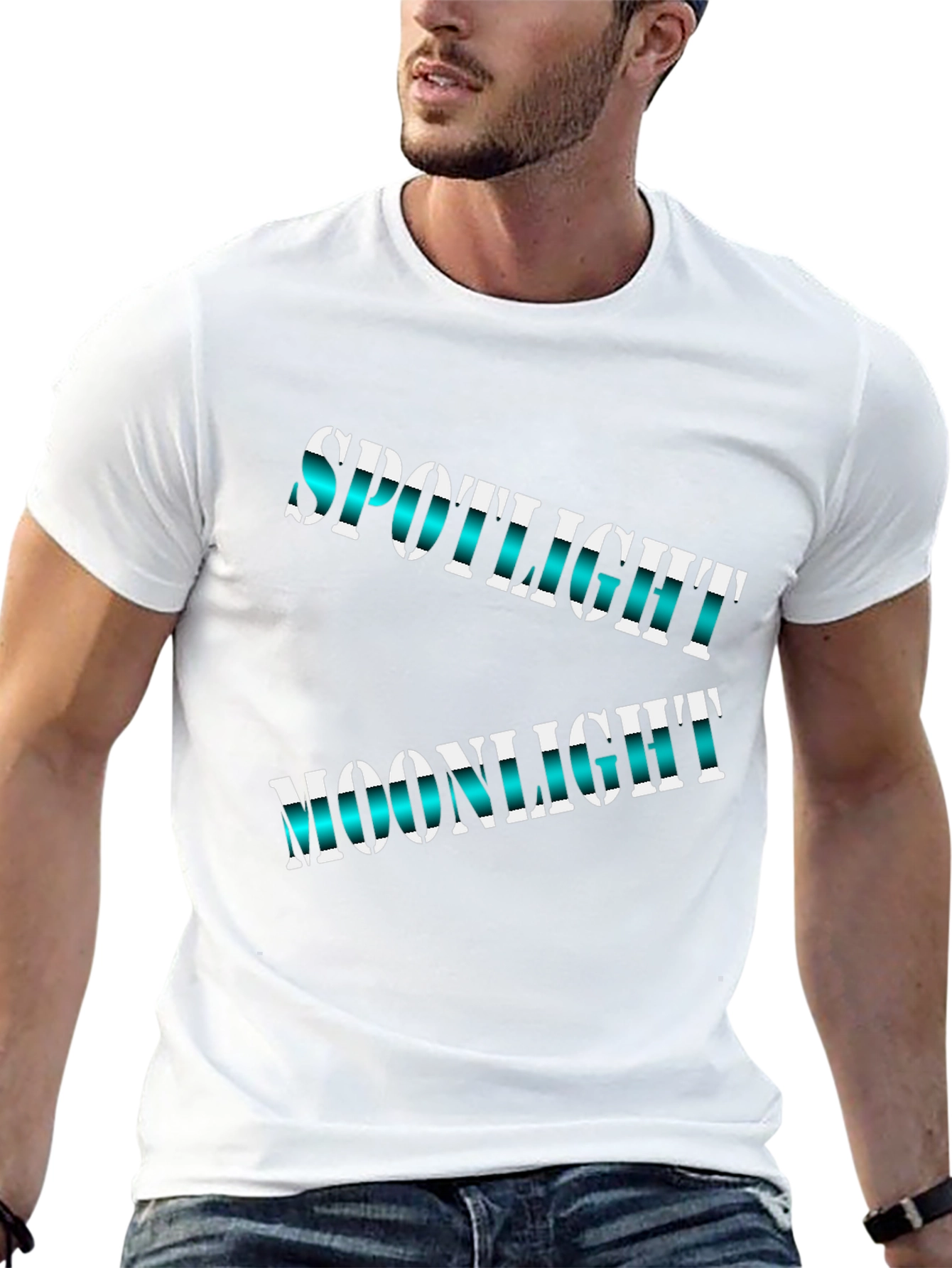 Spotlight Moonlight Graphic Tee