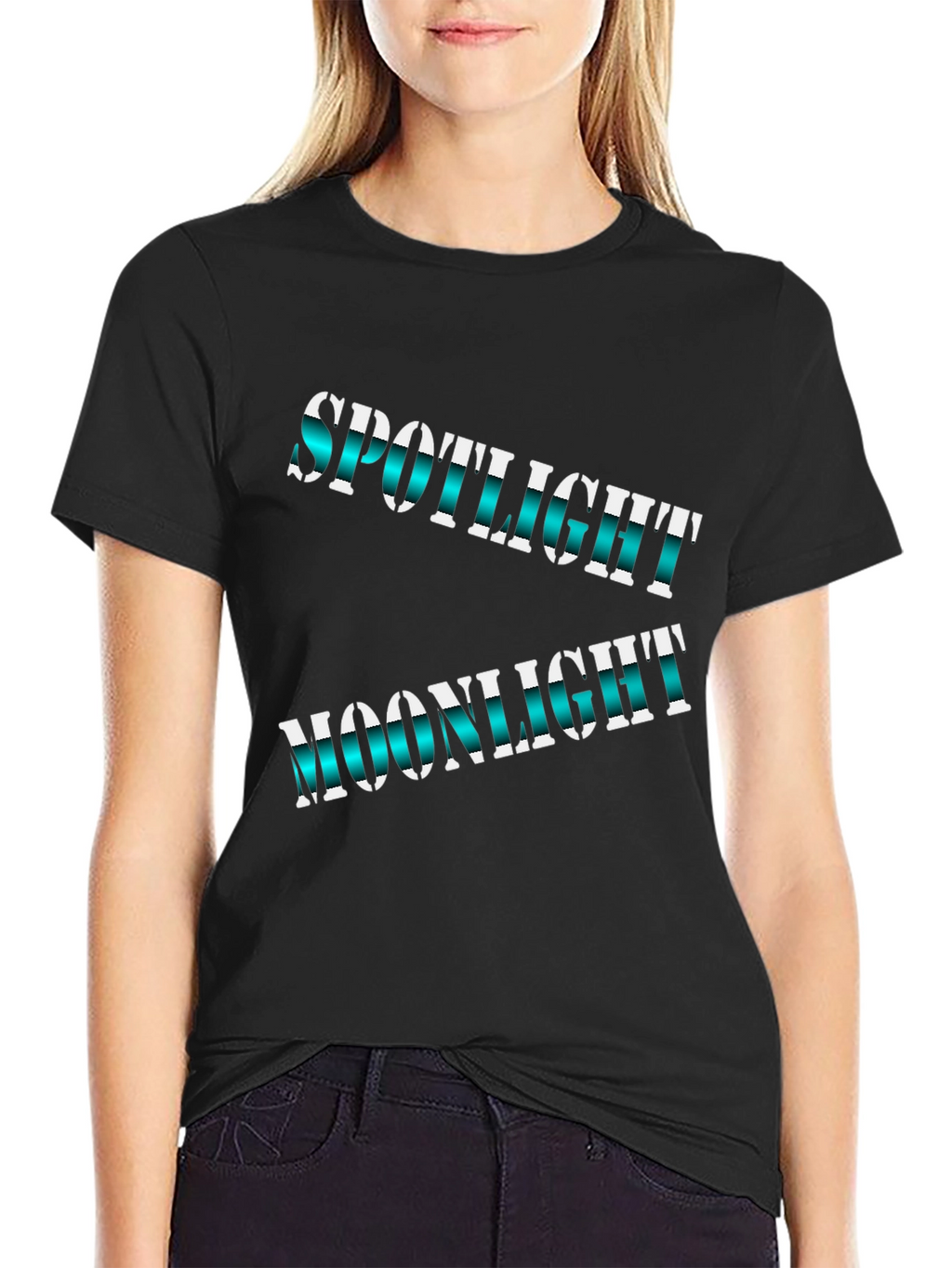 Spotlight Moonlight Graphic Tee