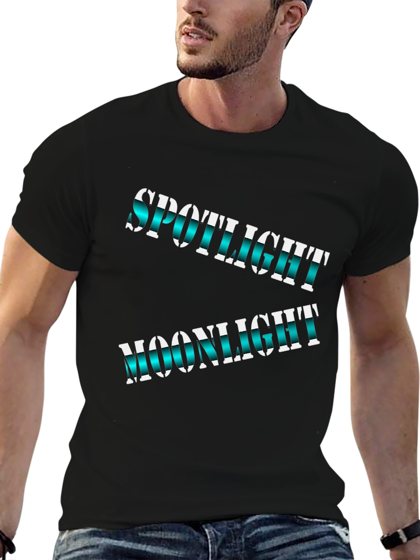 Spotlight Moonlight Graphic Tee