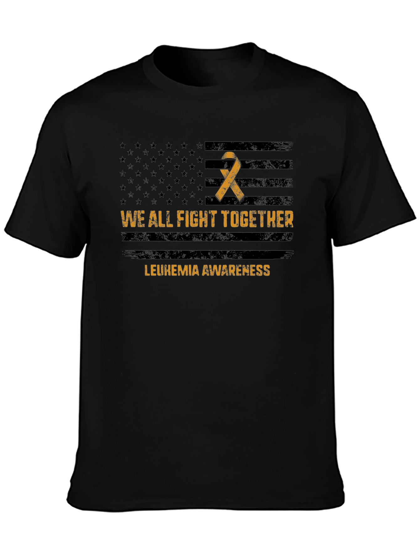 Leukemia Awareness T-Shirt - We All Fight Together Tee