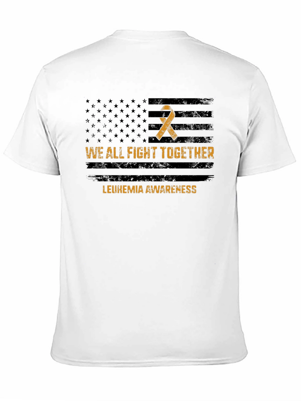 Leukemia Awareness T-Shirt - We All Fight Together Tee