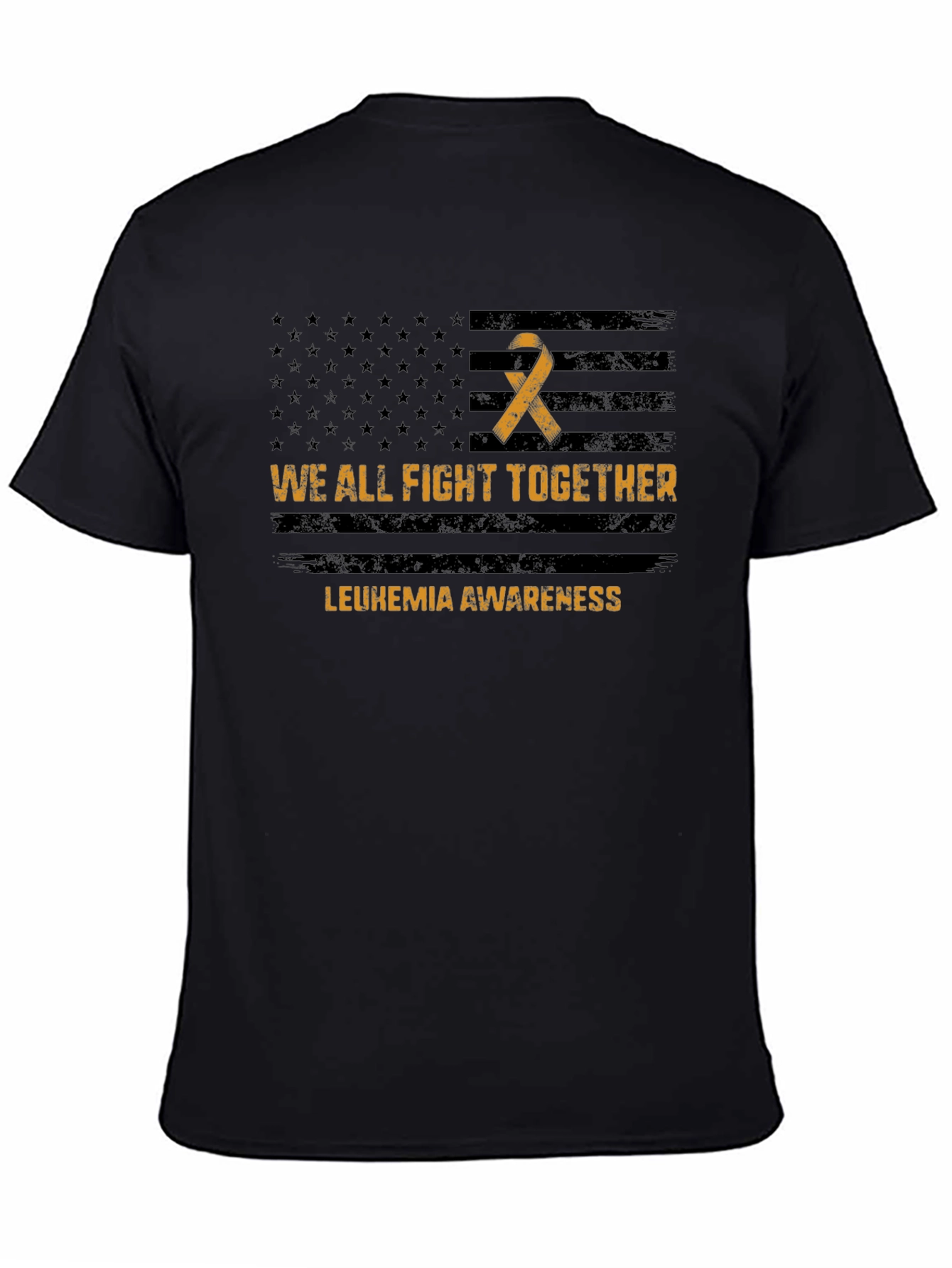 Leukemia Awareness T-Shirt - We All Fight Together Tee