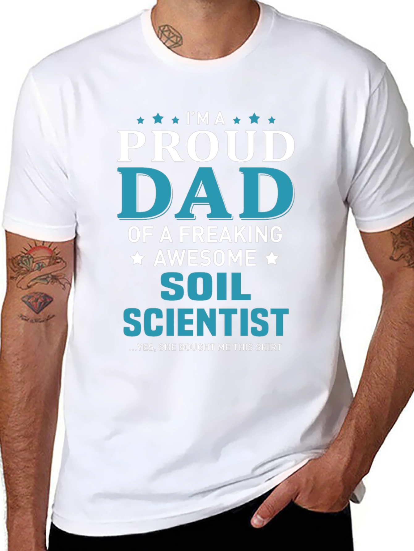 Proud Dad of a Soil Scientist T-Shirt