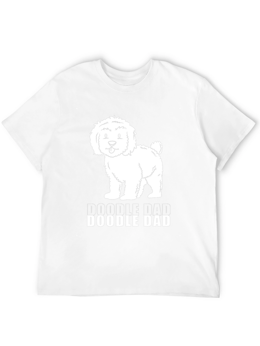 Doodle Dad Black T-Shirt