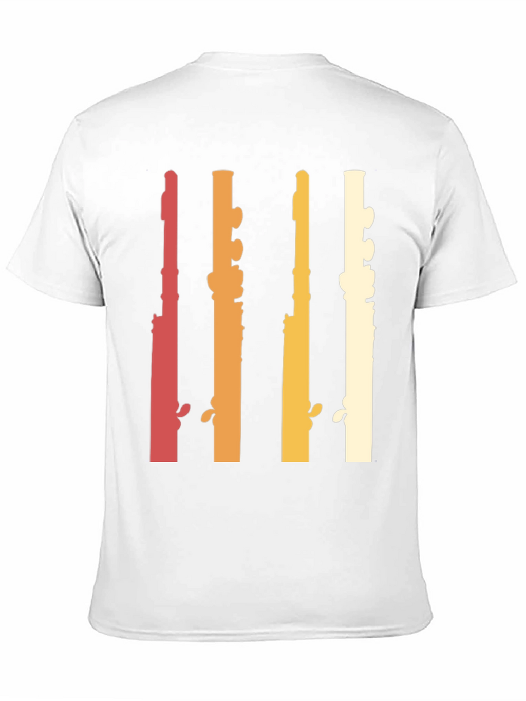 Retro Flute Musician T-Shirt