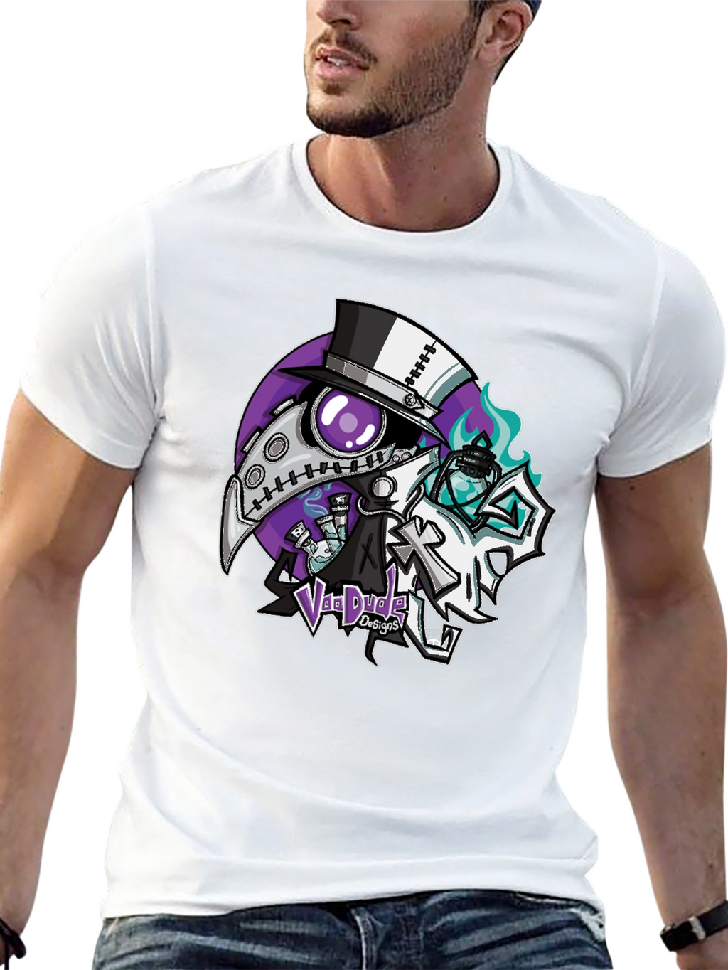 VooDoo Designs Plague Doctor Graphic Tee