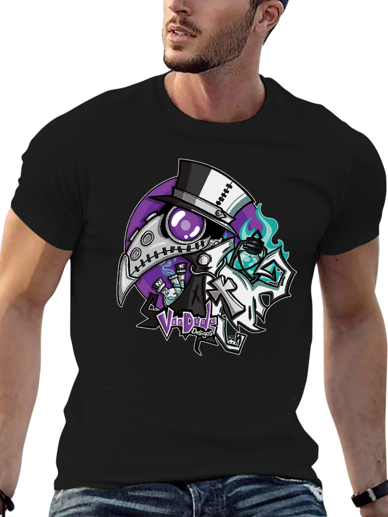 VooDoo Designs Plague Doctor Graphic Tee